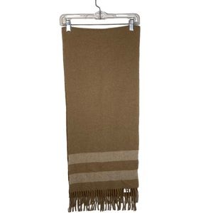 Polo Ralph Lauren wool blend scarf. Made in Italy. Like new condition